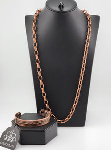 Gridiron Rumble/ Urban Expedition - Copper Necklace/Bracelet Set