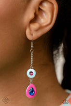 Load image into Gallery viewer, Colorblock Canvas - Multi Earrings