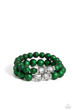 Load image into Gallery viewer, Shopaholic Season/ Shopaholic Showdown - Green Necklace/ Bracelet