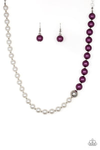 5th Avenue A-Lister- Purple Necklace