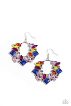 Load image into Gallery viewer, Wreathed in Watercolors - Multi Earrings