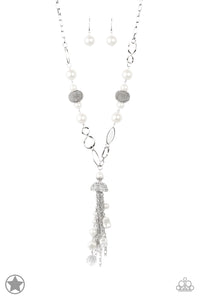 Designated Diva - White Necklace