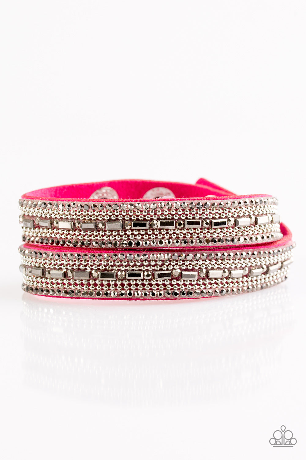 Shimmer and Sass - Pink Bracelet