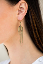Load image into Gallery viewer, Radically Retro - Brass Earrings