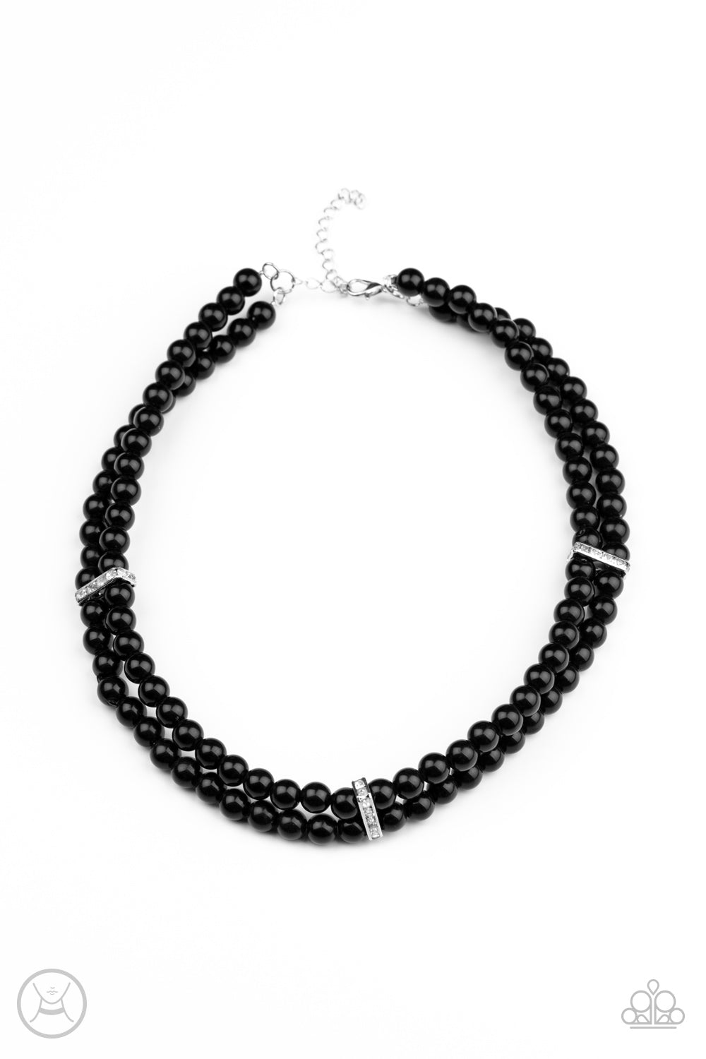 Put On Your Party Dress - Black Necklace