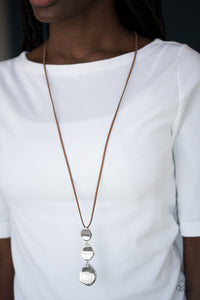 Embrace The Journey - Brown Necklace