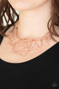World Shattering - Copper Necklace