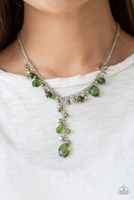 Load image into Gallery viewer, Crystal Couture - Green Necklace