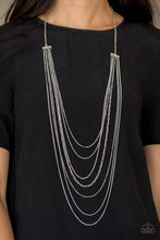 Load image into Gallery viewer, Radical Rainbows - Silver Necklace
