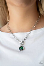 Load image into Gallery viewer, She Sparkles On - Green Necklace