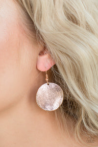 Basic Bravado - Rose Gold Earrings