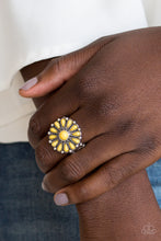 Load image into Gallery viewer, Poppy Pop-tastic - Yellow Ring