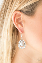 Load image into Gallery viewer, Regal Renewal- White Earrings