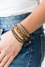 Load image into Gallery viewer, Totally Rockable - Brass Urban Bracelet