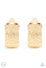 Load image into Gallery viewer, Cirque Du Couture - Gold Clip On Earrings