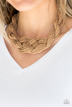 Load image into Gallery viewer, A Standing Ovation - Brown Necklace