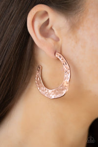 The HOOP Up - Copper Earrings