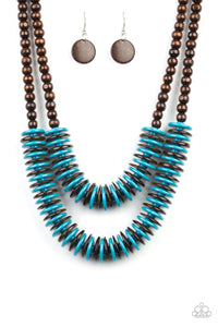Dominican Disco - Blue Necklace