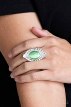 Load image into Gallery viewer, Riviera Royalty- Green Ring