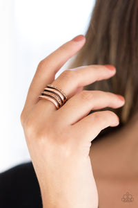Pageant Wave - Copper Ring