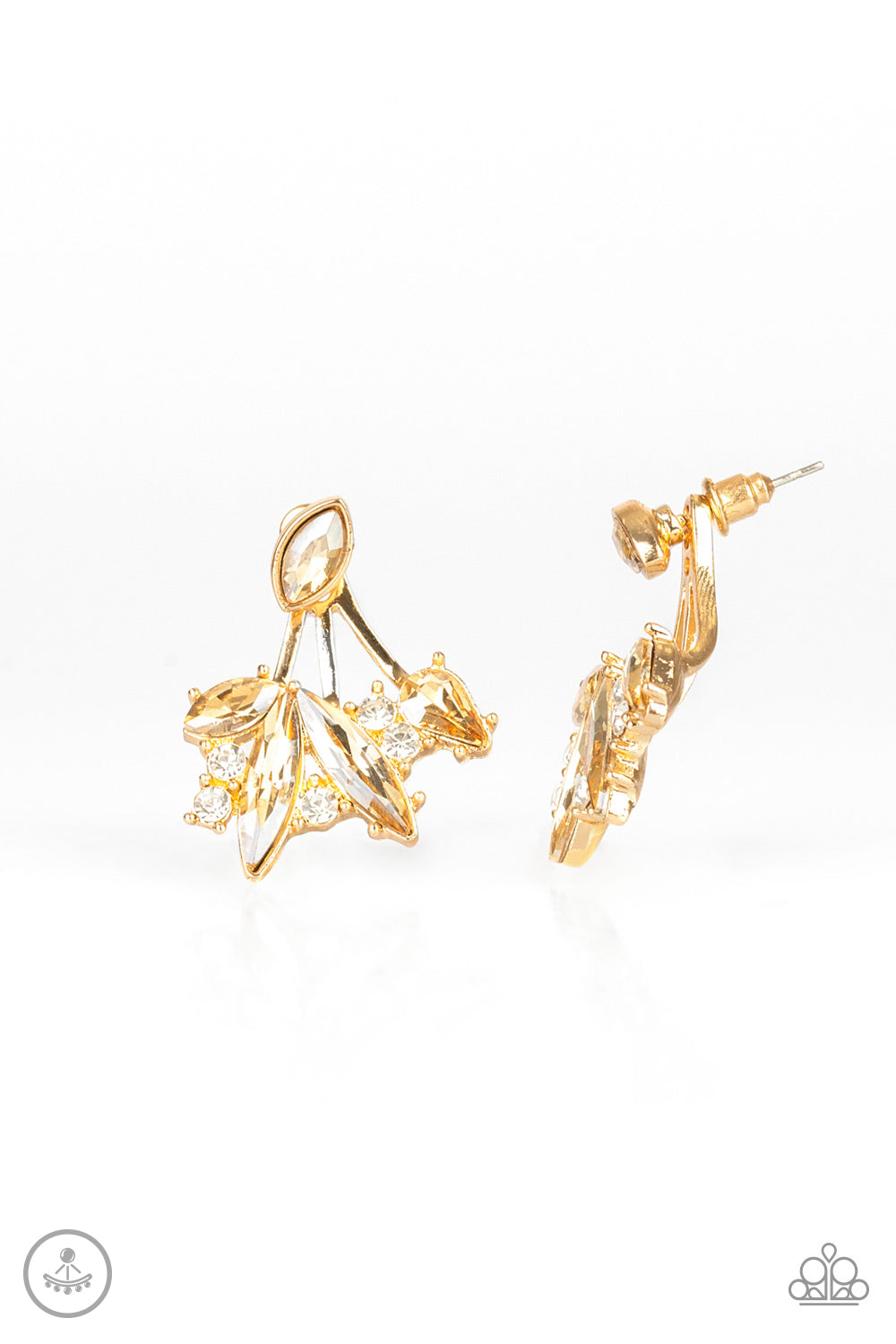 Deco Dynamite - Gold Earrings
