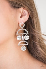 Load image into Gallery viewer, Incan Eclipse - Silver Earrings