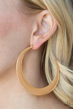 Load image into Gallery viewer, Moon Beam - Gold Earrings
