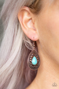 Desert Nirvana - Copper Earrings