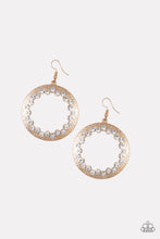 Load image into Gallery viewer, Gala Glitter - Gold Earrings