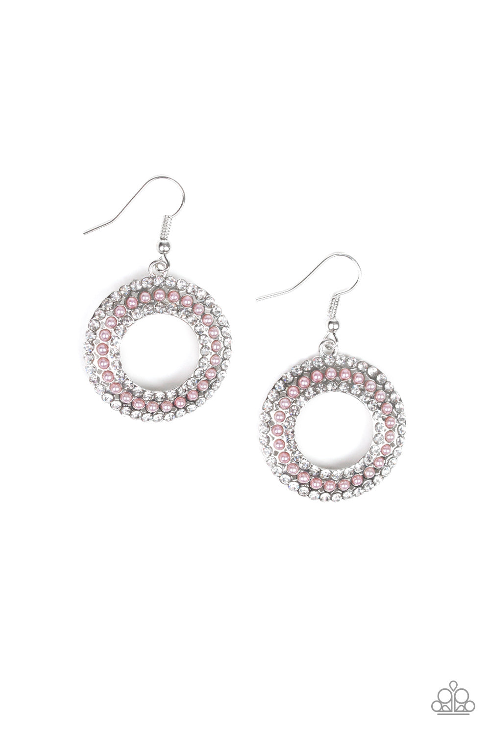 Sparkle Splurge - Pink Earrings