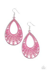 Flamingo Flamenco - Pink Earrings