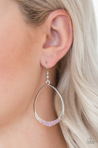 REIGN Down - Pink Earrings