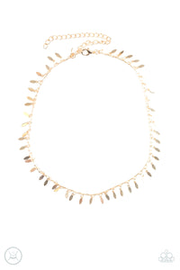 PURR-fect Ten - Gold Necklace
