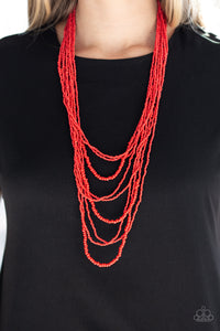 Totally Tonga - Red Necklace