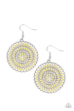 Load image into Gallery viewer, PINWHEEL and Deal - Yellow Earrings