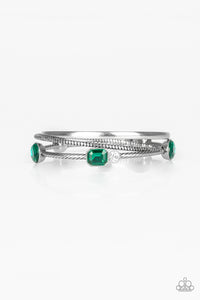 City Slicker Sleek - Green Bracelet