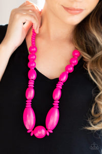 Summer Breezin - Pink Necklace