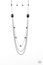 Load image into Gallery viewer, Dare To Dazzle - Black Necklace