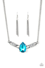 Load image into Gallery viewer, Way To Make An Entrance - Blue Necklace