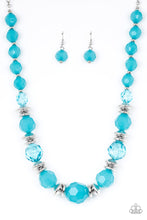 Load image into Gallery viewer, Dine and Dash - Blue Necklace