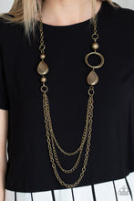 Load image into Gallery viewer, Rebels Have More Fun - Brass Necklace