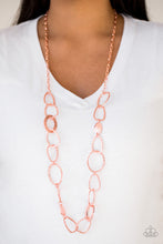 Load image into Gallery viewer, Metro Nouveau - Copper Necklace