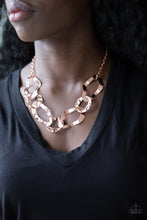 Load image into Gallery viewer, Capital Contour - Copper Necklace