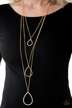 Load image into Gallery viewer, Make The World Sparkle - Gold Necklace