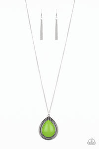 Chroma Courageous - Green Necklace