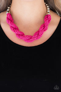 Savannah Surfin - Pink Necklace