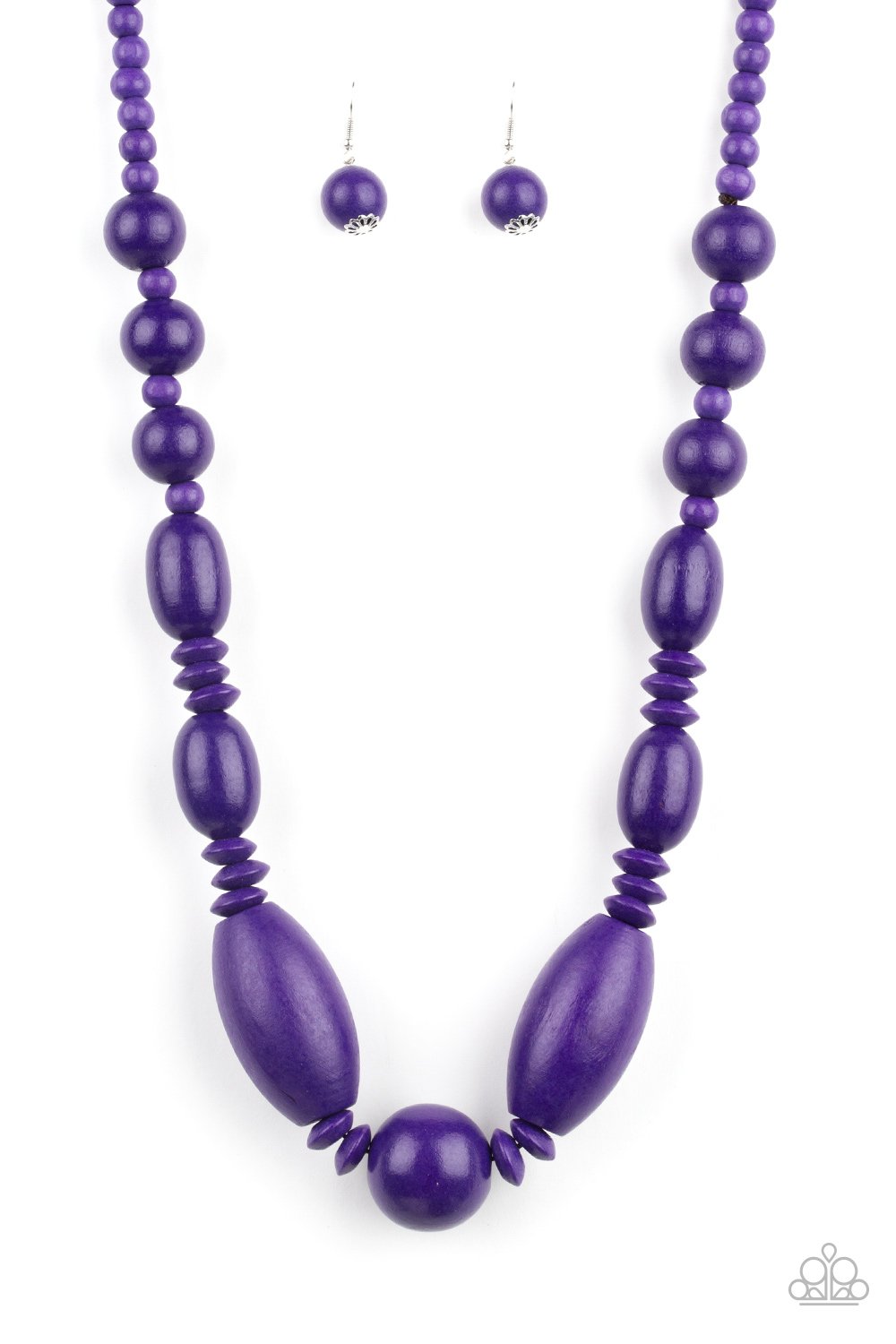 Summer Breezin’ - Purple Necklace