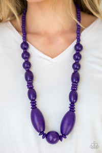 Summer Breezin’ - Purple Necklace