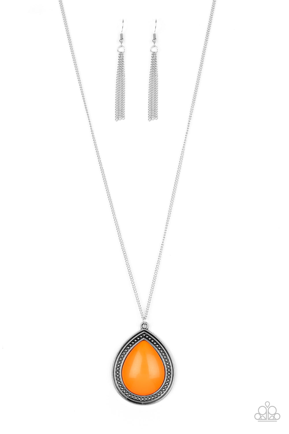Chroma Courageous - Orange Necklace