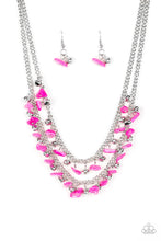 Load image into Gallery viewer, Pebble Pioneer - Pink Necklace